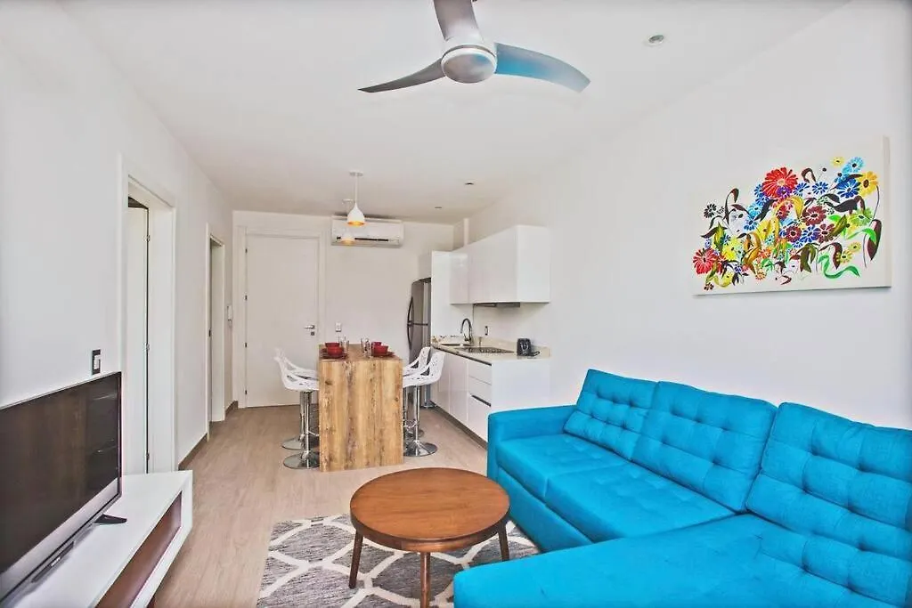 Lujoso Junto A La 5Th Avenida 306 Apartamento Playa del Carmen México